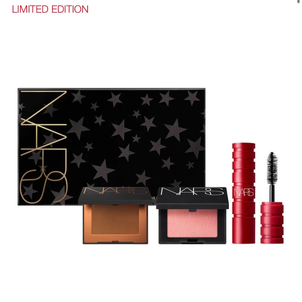 NARS
SOME LIKE IT HOT MINI LASH &
CHEEK SET